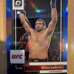 2023 Panini Donruss Optic UFC - Beneil Dariush #81 Blue Prizm /99