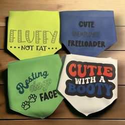 Custom Dog Bandanas