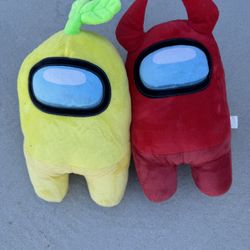 Among us Plushies 