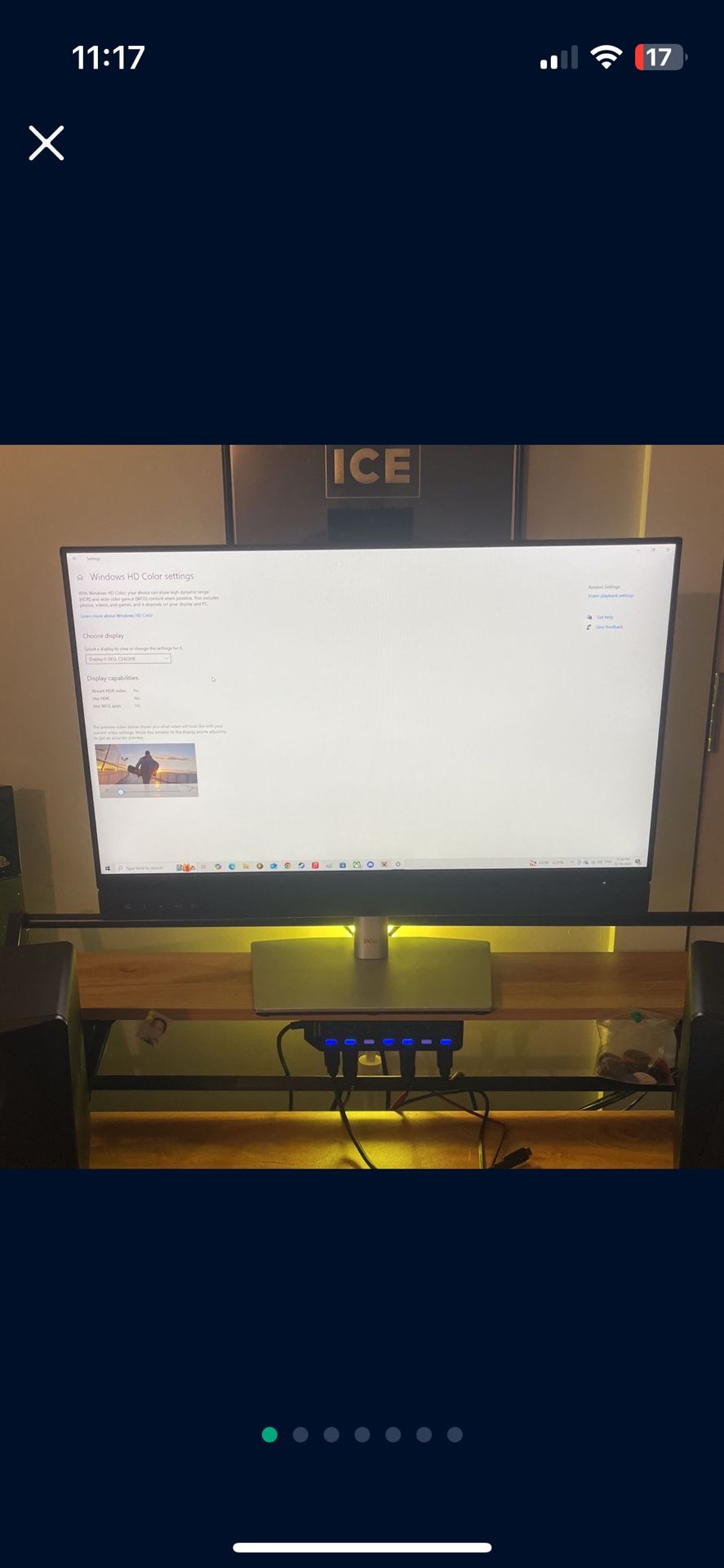 DELL 24 HD VIDEO CAMERA/CONFERENCING/GAMING MONITOR