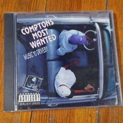 Compton Most Wanted Music Vintage Rap Hip Hop CD Music To Driveby