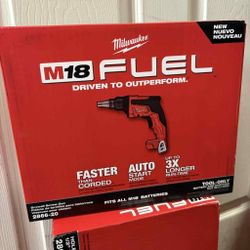 Milwaukee New  Drywall Screw gun Fuel 