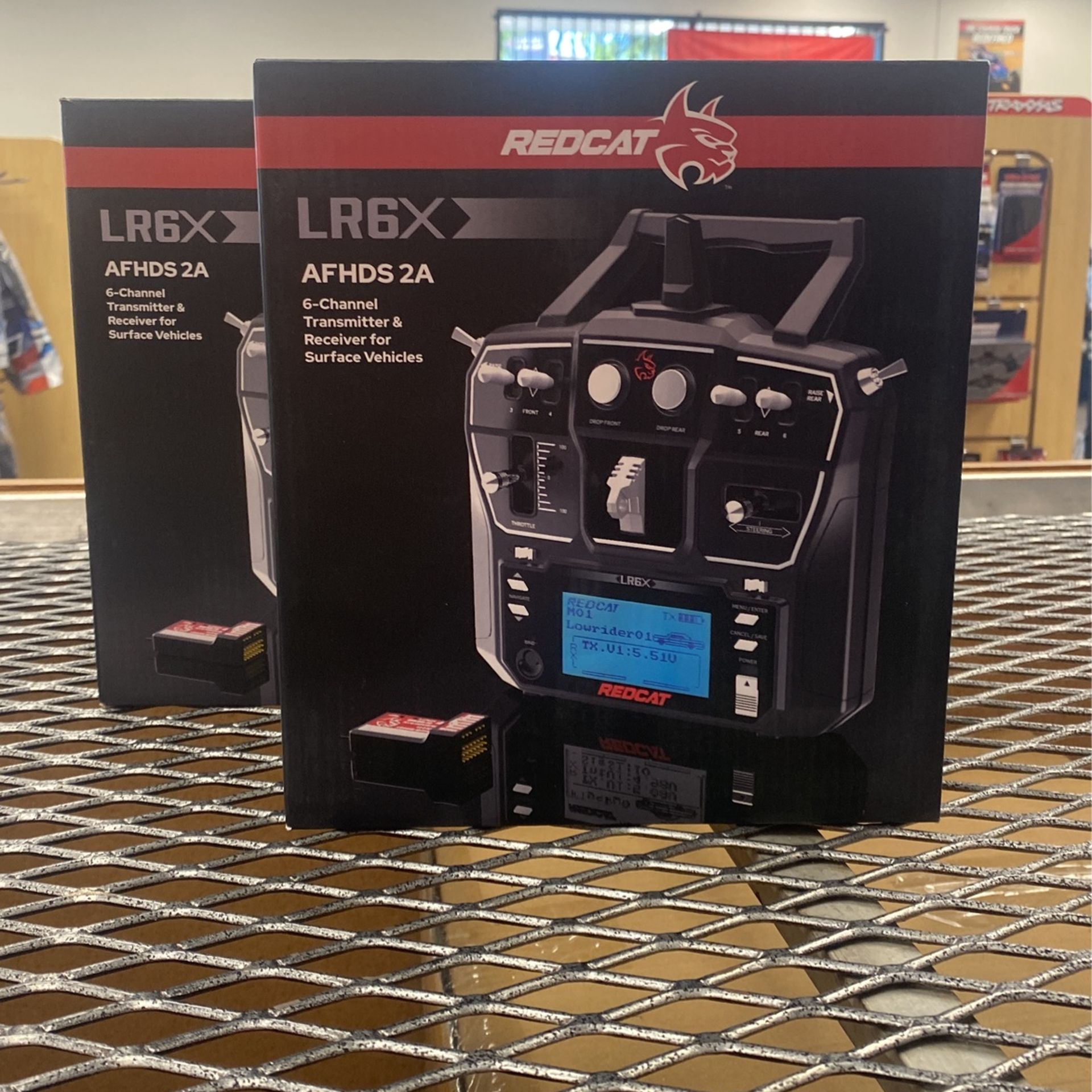 REDCAT LRX6  Radio W Receiver 6 Channel.