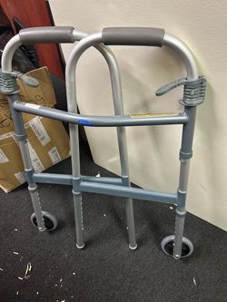 Invacare Folding Walker with Wheels