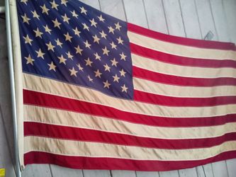 1950's authentic 48 star American flag.