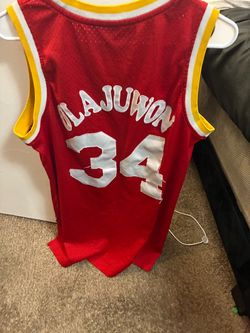 Olajuwon #34 Houston Rockets Basketball Jersey