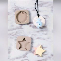 1 Piece Diy Star Shaped Silicone Mold