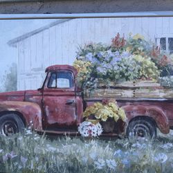 Farm house wall decor cavas 40inx30in