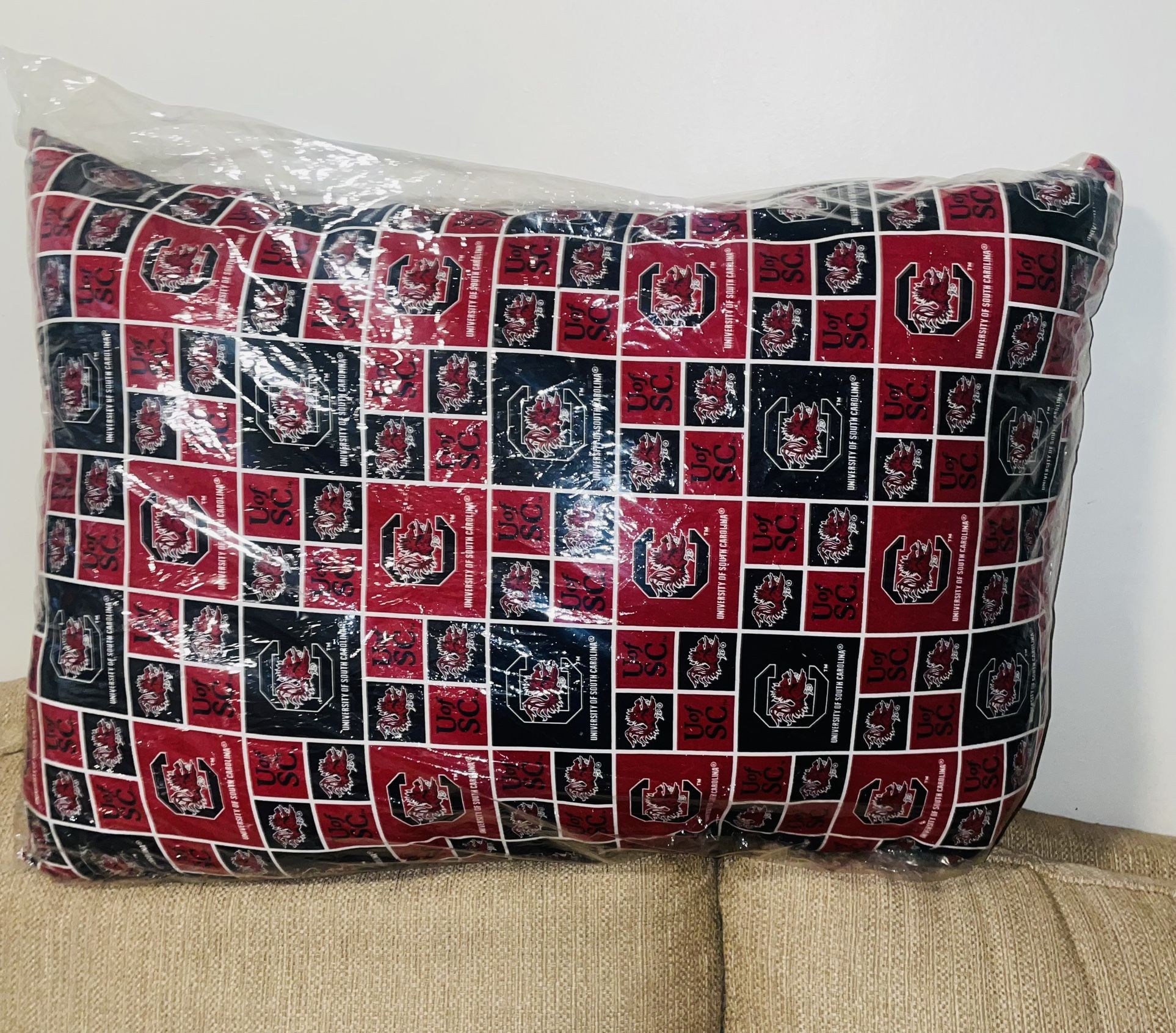 Queen Size Gamecock Pillow