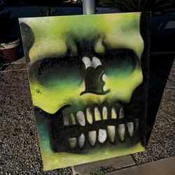 One Of A Kind Hand Painted Original Art Work By Artist Canvas Paintings Graffiti Tattoo Obey Decor Home Or office