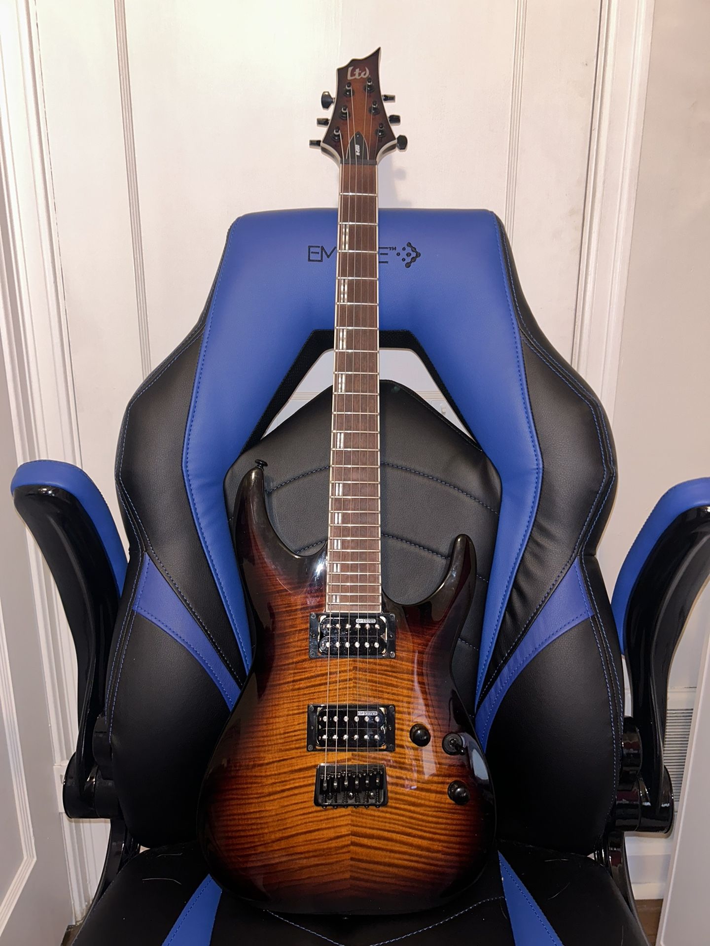 ESP LTD H-200FM - Dark Brown Sunburst