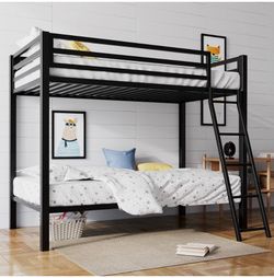 Black Metal Bunk Bed Frame