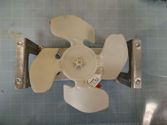 Whirlpool W11578915 Refrigerator Condenser Fan Motor Blade Bracket OEM Tested
