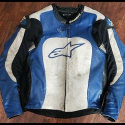 Alpinestars Leather Race Jacket Gsxr Gsxr1000 Gsxr750 Gsxr600 R1 R6 Cbr600rr Cbr1000rr Spidi Arai Panigale Ducati Aprilia Shoei Dainese Zx10r Agv Atem