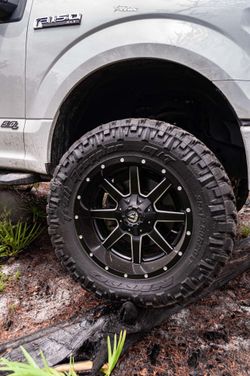 Off Road Rims Silverado Tundra Ram F-150 Balistic Pro Comp Kmc Method Titan Wheels Tacoma Wrangler Yukon Tahoe