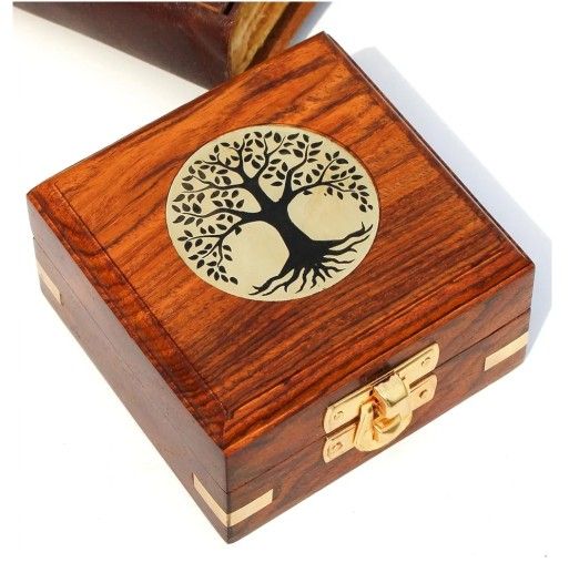 VROX 3" Artisan Handmade Rosewood Box