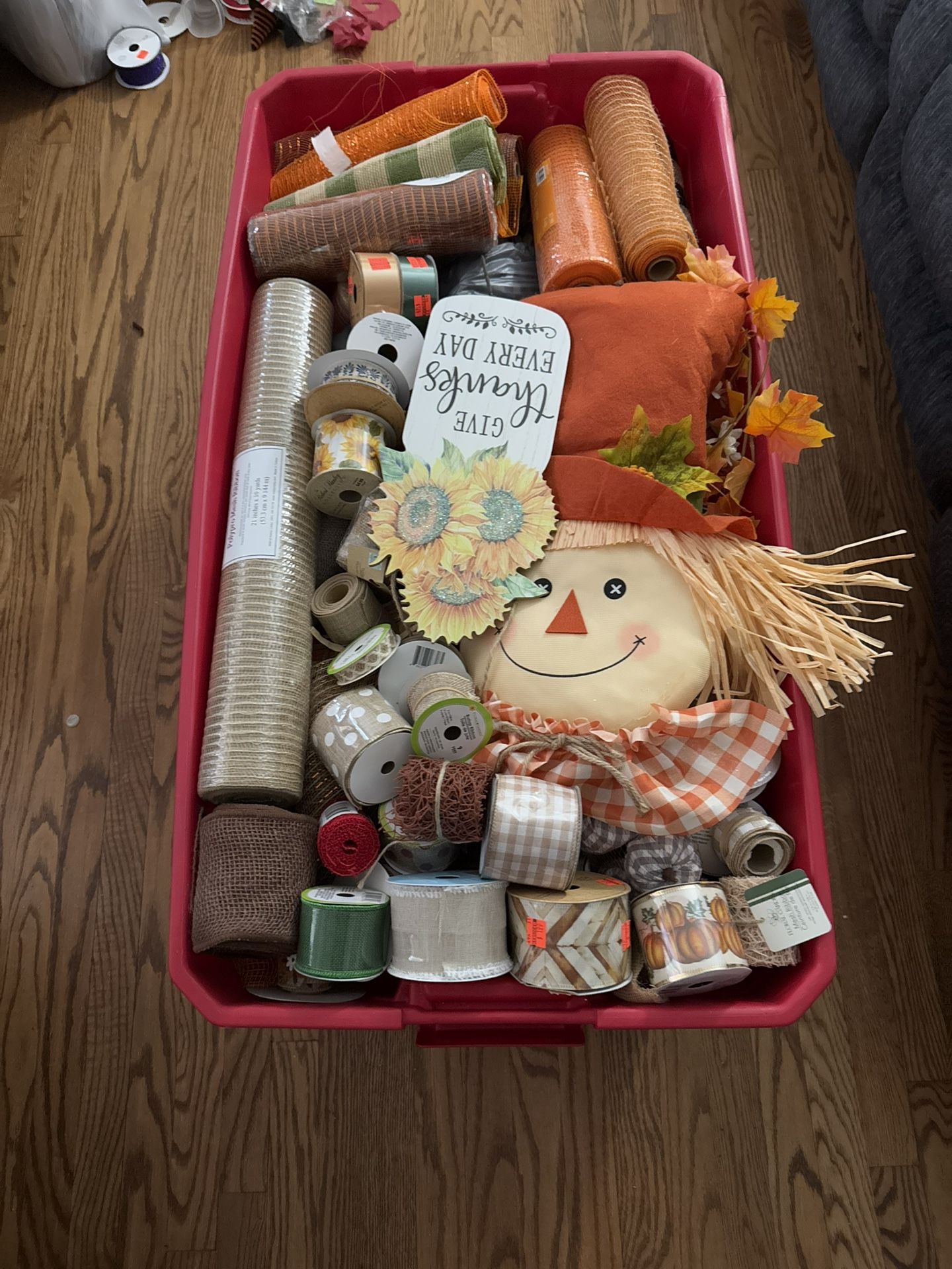 Fall Wreath Making Supplies