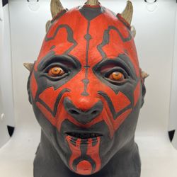 Rubie's Star Wars Darth Maul Deluxe Latex Mask 