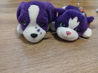 Lisa Frank Beanies ( Violet & Playtime)