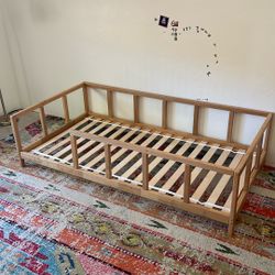 Solid Wood Twin Bed Frame