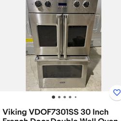 Viking French Door Oven / Missing Bittom Door