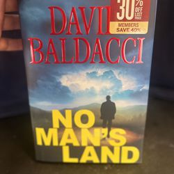 No Man's Land by David Baldacci, Hardcover (John Puller Series)