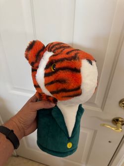 Tiger Masters golf driver head cover