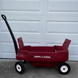 Red Radio Flyer Wagon