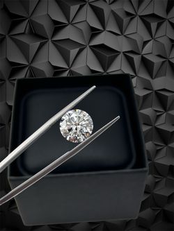 Big Round shape lab-grown certified diamond 💎