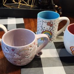 Brand New Hello Kitty Coffee Cups