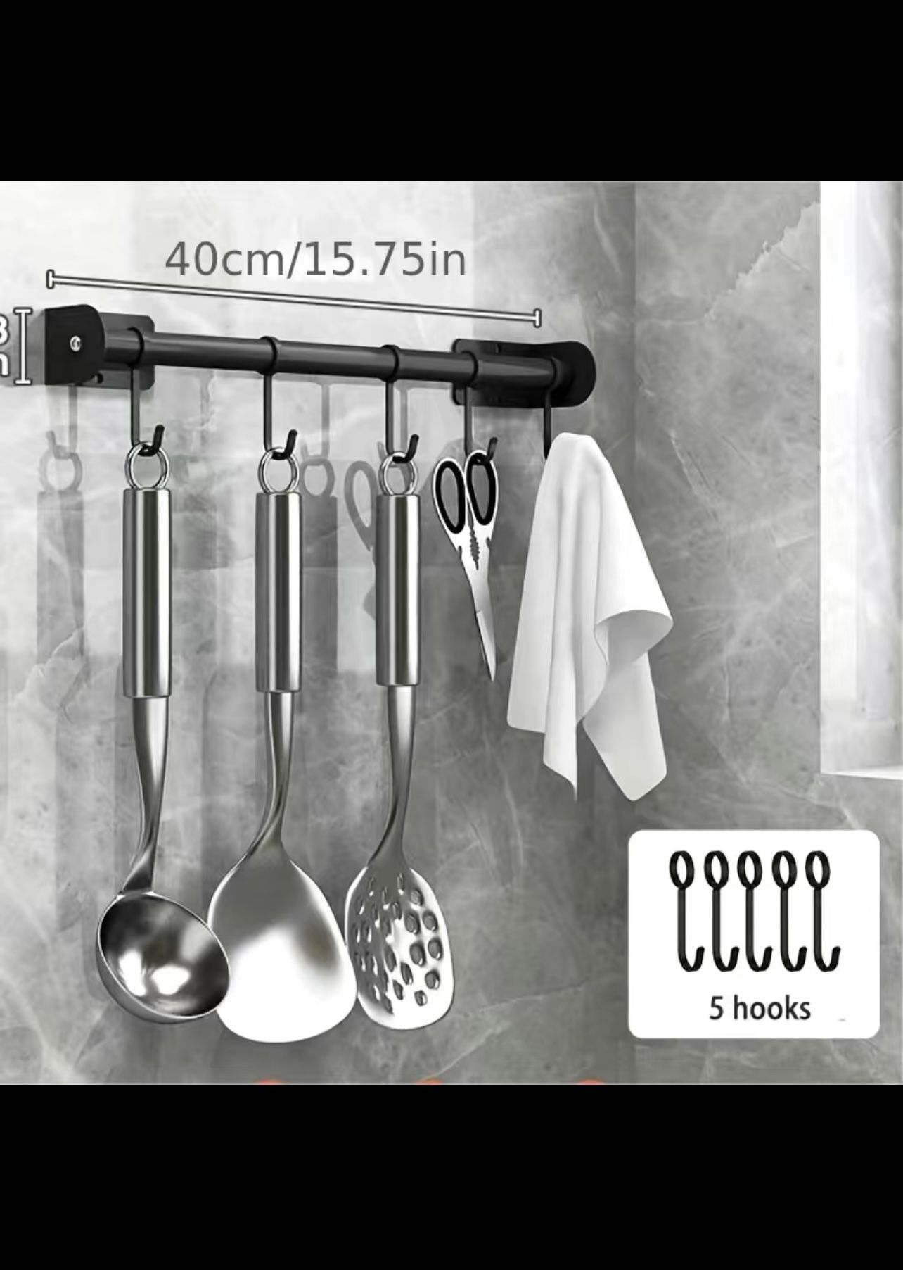 Utensil Hanging Rack