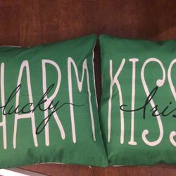St Patrick’s Pillows