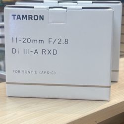 Tamron 11-20mm F2.8