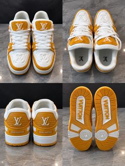 Louis Vuitton LV Trainer Sneakers Yellow White