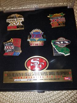 San Francisco 49ERS: 5 TIME SUPER BOWL CHAMPIONS