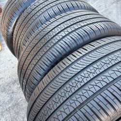 265 60 20 Tires Con 80% De Vida Las 4 De La Marca Pirelli 