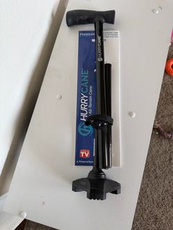 Hurry Walking Cane, Black, New