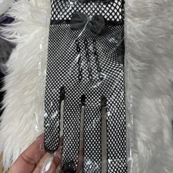 Fishnet Gloves New