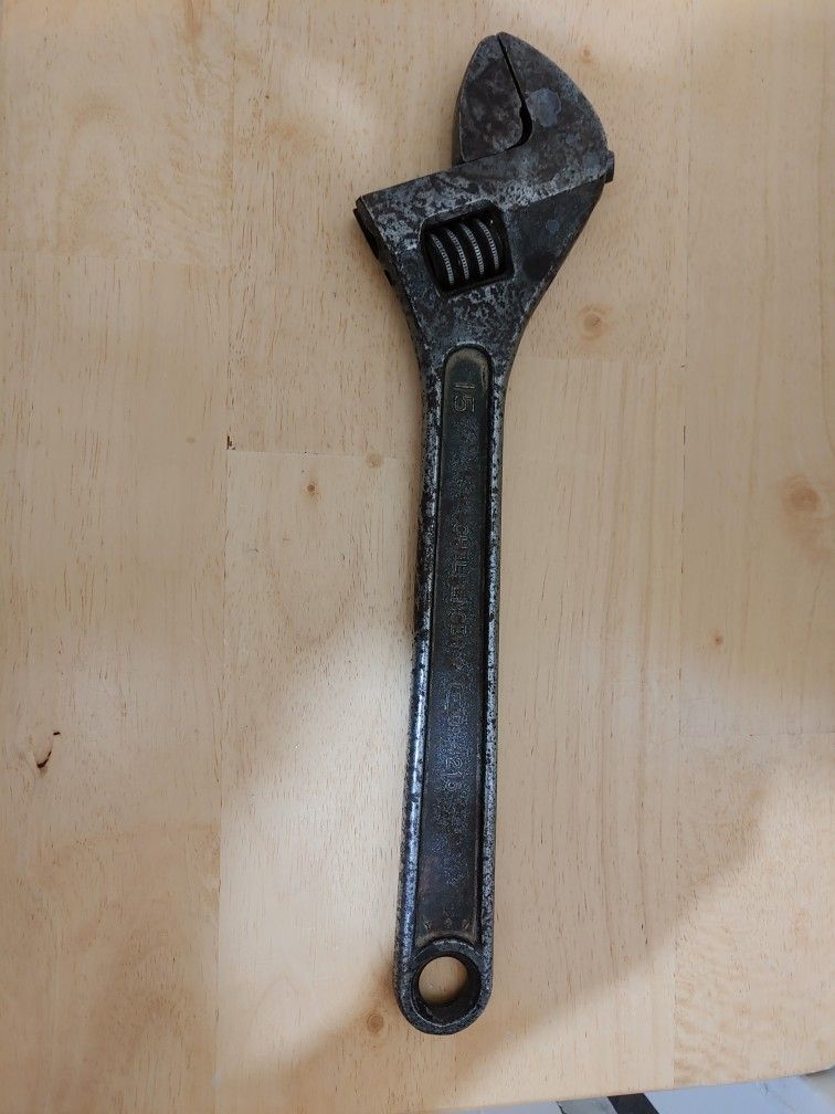 Steel Adjustable Wrench/ Mechanical tool