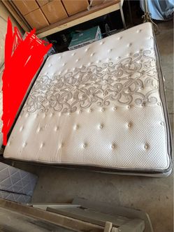 King Size Mattress + Split Foundation/Box Spring Set