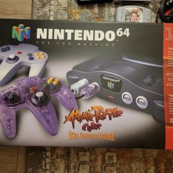 Nintendo N64 Console Bundle!! With Original Box And Manuals!! RARE!!