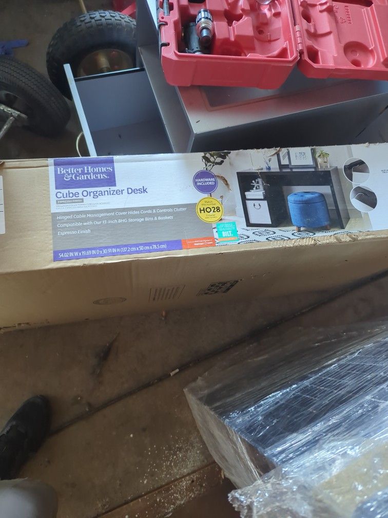 Brand New Never Opened Cube Organizer Desk