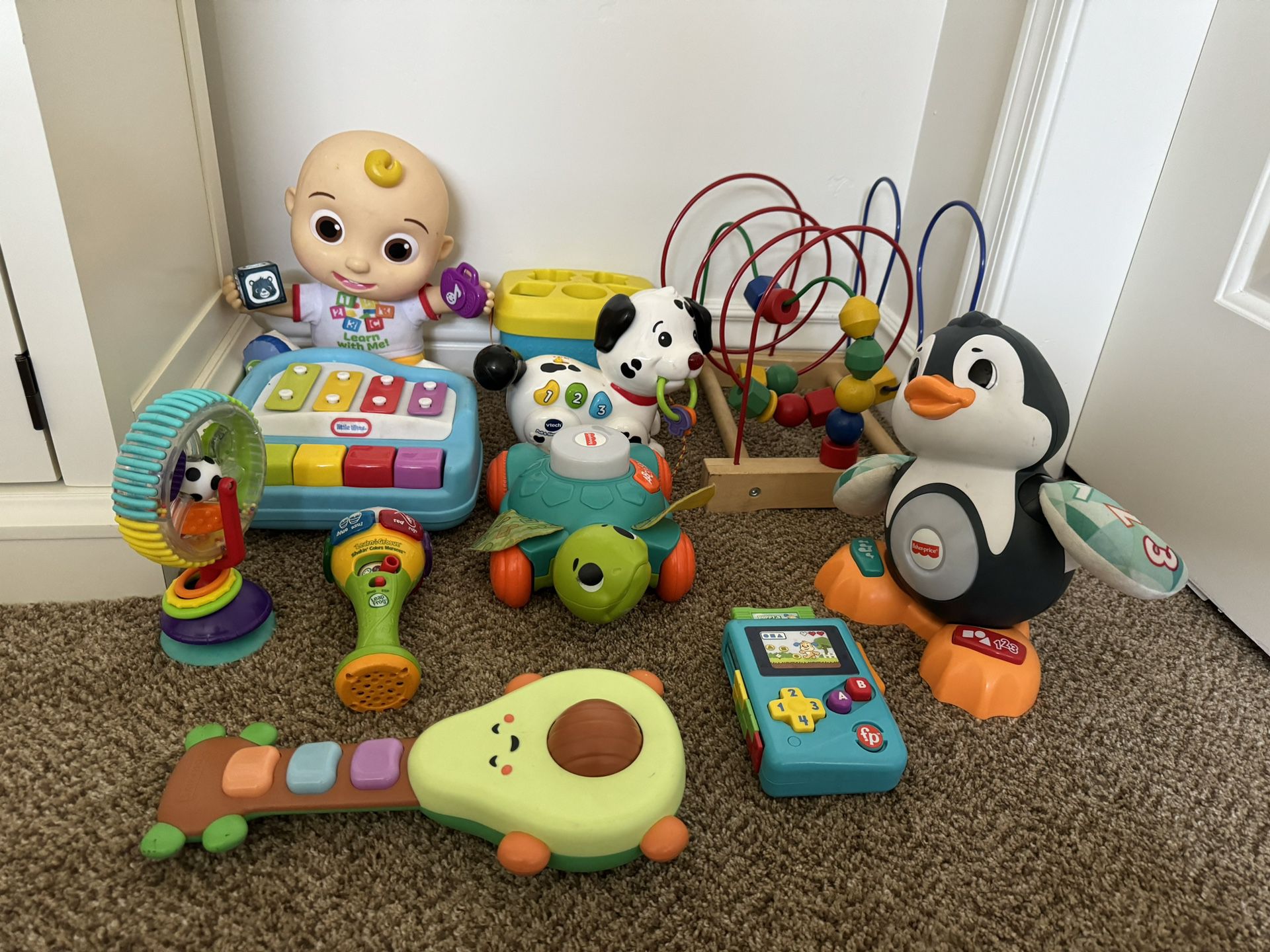 Large Lot Of Baby/Toddler Toys 