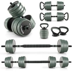 adjustable dumbbell Set 92/47 Lbs 