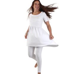 LOT 50 Items White KUNDALINI YOGA CLOTHING 100% Cotton