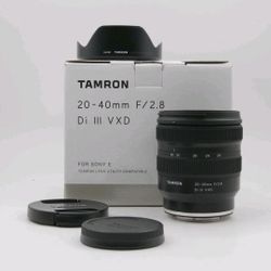 Tamron 20-40mm F2.8 Sony E Mount