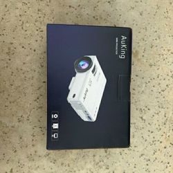 AuKing Mini Projector And Taotique Projector Screen