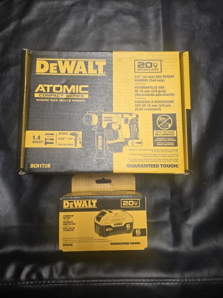 Dewalt Rotary Hammer And Battery