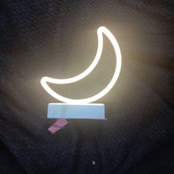 Moon Crescent Shaped LED Light