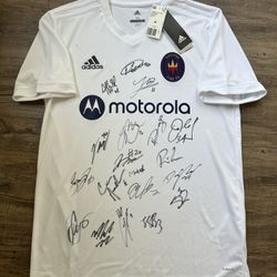MLS Chicago Fire Autographed Jersey